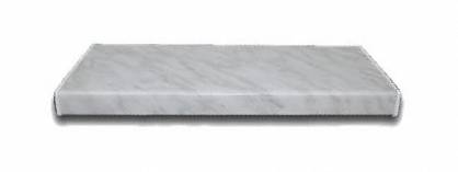 Parapet "VOX" MARMUR wewnętrzny komorowy PVC - szer. 25 cm